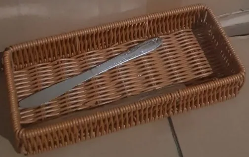 Хлібниця плетена, 28×11 см