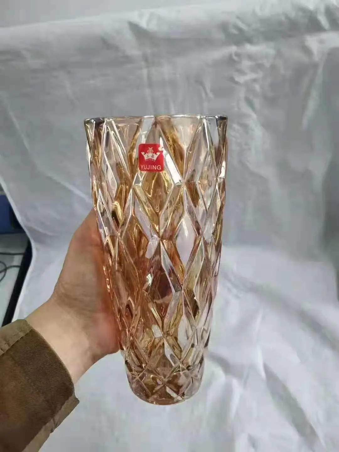 Ваза скляна, 23 см